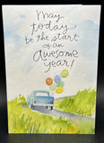 Happy Birthday Greeting Card w/Envelope4