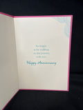 For Wife Happy Anniversary Greeting Card w/Envelope