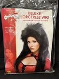 Rubies 50719 Black  Long Deluxe Sorceress Hair Wig