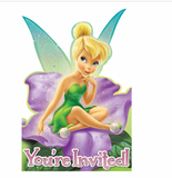 Disney Fairies Tinker Bell Birthday Party Postcard Invitations Package of 8