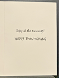 Thanksgiving Greeting Card w/Envelope