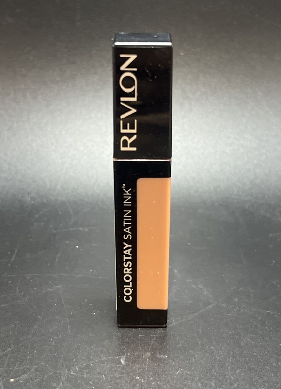 Liquid Lipstick by Revlon, Face Makeup, ColorStay Satin Ink, 001 Your Go-To