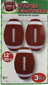 Football Sports Super Bowl Watch College Theme Party Decoration Paper Lanterns