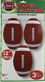 Football Sports Super Bowl Watch College Theme Party Decoration Paper Lanterns