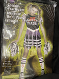 Fun World Zombie Fearleader Costume, X-Large 14-16, Multicolor