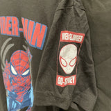 Marvel Spiderman Crime Fighting Kids T-shirt Size XS