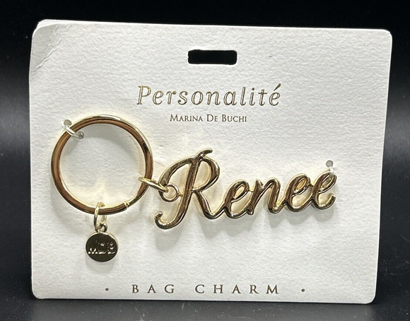 Personalite Marina De Buchi Personalized Bag Charm Renee