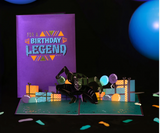 Marvel's Black Panther Birthday Legend Pop-Up Card Lovepop