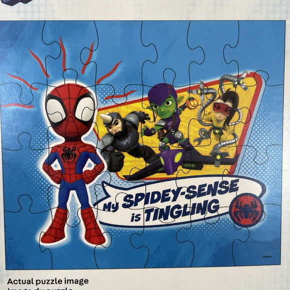 Marvel My Spidey Sense Is Tingling 24pc Puzzle 10”x9”