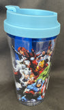 Silver Buffalo 16oz Avengers Double Walled Travel Tumbler  Hot & Cold Marvel