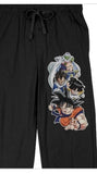 Dragonball Z Piccolo, Krillin, Vegeta, Gohan, and Goku Mens Sleep Pants XXLarge