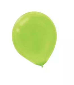 Amscan Solid Color Packaged Latex Balloons 12" Kiwi 72/ Pack