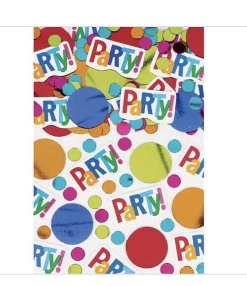 Multi-Color Polka Dots “Party”Confetti (2.5oz)