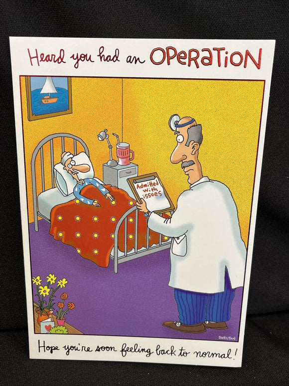 Get Well Soon from Operation Greeting Card w/Envelope