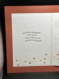 Happy Thanksgiving Godson Greeting Card w/Envelope