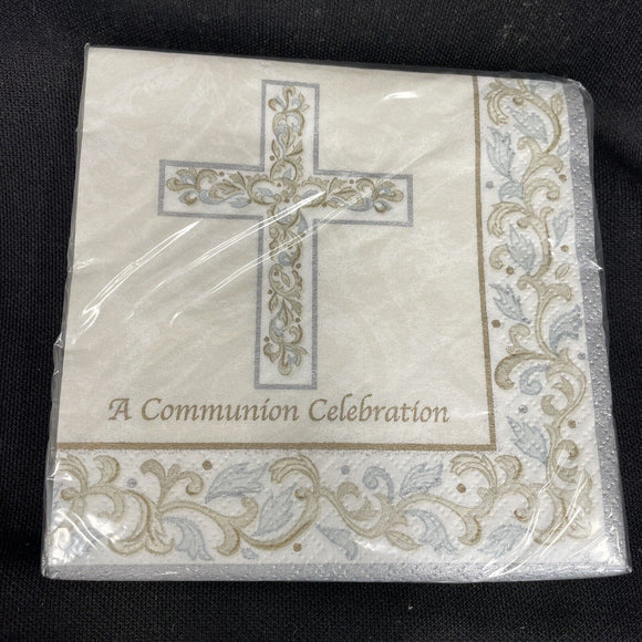 Grace Communion Beverage Napkins 16ct