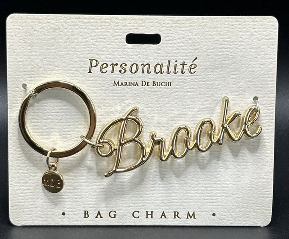 Personalite Marina De Buchi Personalized Bag Charm Brooke