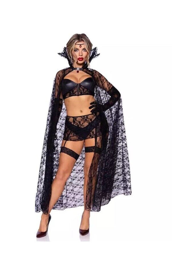 Womens Sexy Vampire Temptress XSmall Halloween Costume