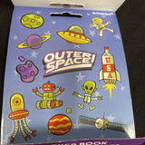 Outer Space Sticker book 111 Stickers 9 Sheets