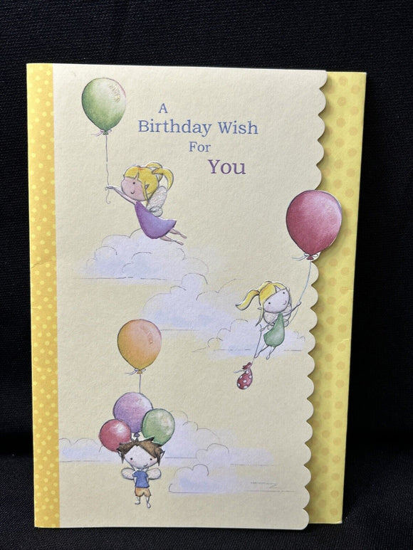 Happy Birthday Greeting Card w/Envelope