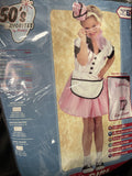 Soda Pop Girl 50's Retro Car Hop Diner Waitress Sock Hop  Child Med 8-10 Costume