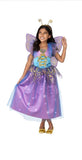 Light-Up Purple Fairy Dress Costume for Girls Small 4-60