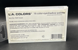 L.A. COLORS 16 Color Eyeshadow Palette, Sweet 74201 , 0.95 Ounce,