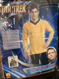 Star Trek Mens Deluxe Captain Kirk Costume - Small Size