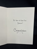 Congratulations Baby Girl Greeting Card w/Envelope