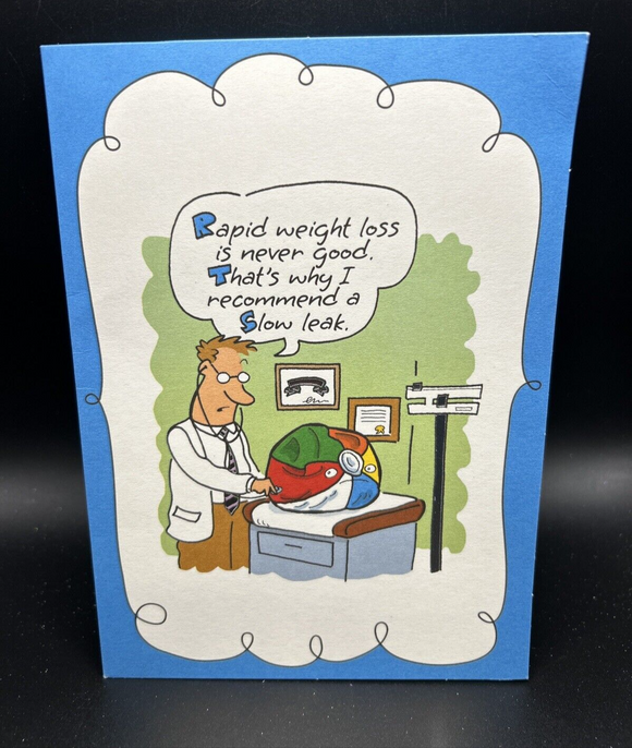 Humor Birthday Greeting Card w/Envelope