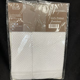 Girls White Fishnet Tights Size Med 4-6 By Leg Avenue