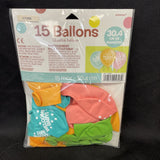 Amscan Baby Shower Printed Latex Balloons
