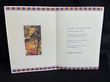 Happy Halloween and Autumn Aunt and Uncle Greeting Card w/Envelope