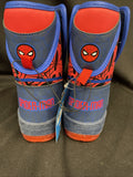 Spiderman Light Up Toddler Boys Snow Boot Size 9