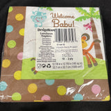 FISHER PRICE BABY  SHOWER 16-PAPER LUNCH NAPKINS-   PARTY SUPPLIES