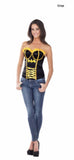 Womens DC Comics Batgirl Corset Costume Accessory Small Size 4-60