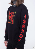 Marvel Deadpool Crewneck Sweatshirt Mens M