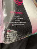 Women Unicorn Adult Costume, Small & Medium 2-8