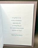 For Mommy From Kid Christmas Greeting Card w/Envelope