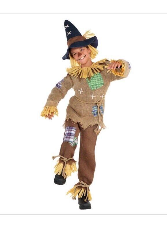 Scarecrow Boys' Halloween Costume, Medium 8-10