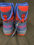 Spiderman Light Up Toddler Boys Snow Boot Size 7