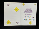 Happy Birthday Babysitter Greeting Card w/Envelope