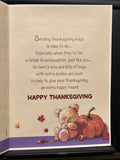 Happy Thanksgiving Great-Granddaughter Greeting Card w/Envelope
