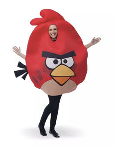 Adult Std Angry Birds Red Bird Adult Costume Men or Women