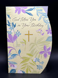 God Bless You On Your Birthday Greeting Card w/Envelope3