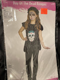 Day Of The Dead Romper Child Large 12-14 Costume - Fun World