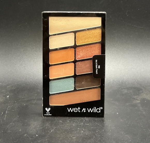 WET N WILD Color Icon Eyeshadow 10 Pan Palette Not A Basic Peach