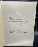 Get Well From Both of Us Greeting Card w/Envelope