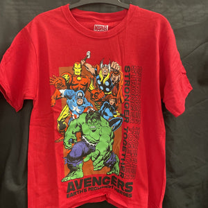 Avengers Earth’s Mightiest Heroes Graphic Tshirt Boys Size S (8)