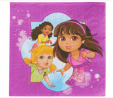 Dora the Explorer Friends Nick Jr Kids Birthday Party Paper Luncheon Napkins